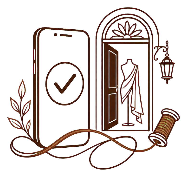 Confirmed boutique session illustration